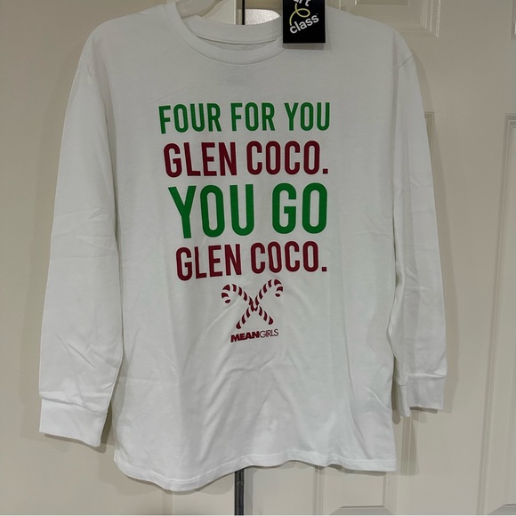 Girls Mean Girls Holiday Glen Coco Long Sleeve Tshirt - Picture 3 of 8